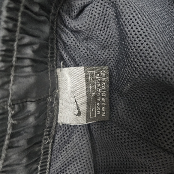 Nike Womens Y2K Track Pants Size Medium M Gray Wide Leg Side Strap Drawstring - Picture 4 of 11